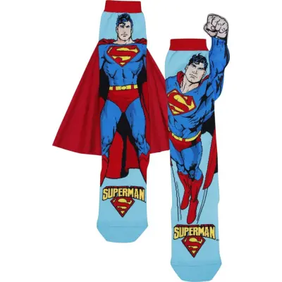 Superman - DC Comics Knästrumpor - Superman Socks - one size - för  flerfärgad