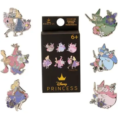 Törnrosa - Anime Pin - Loungefly - 65 Anniversary - Mystery Pin Box - för None - flerfärgad