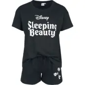 Törnrosa - Anime Pyjamas - Logo - S XXL - för Dam - svart