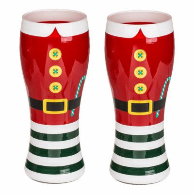 Ölglas Tomte - 2-pack