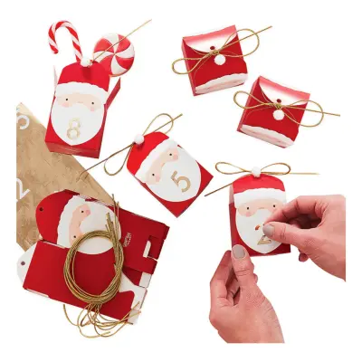 Jultomtar Adventsboxar