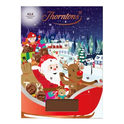 Adventskalender Tomte med Mjölkchoklad