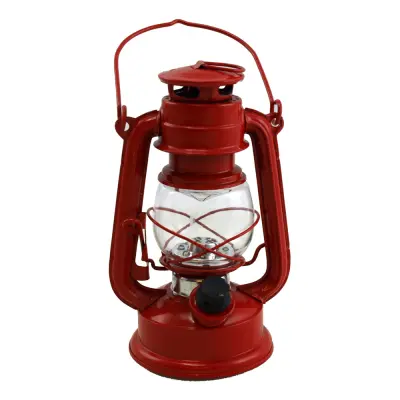 Batteridriven Lykta Röd
