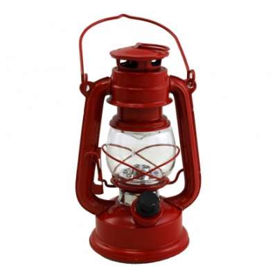 Batteridriven Lykta Röd