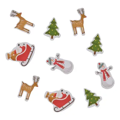 Bordskonfetti Julfigurer