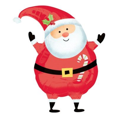 Folieballong Jultomte