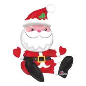 Folieballong Sittande Tomte