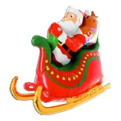 Folieballong Tomtesläde