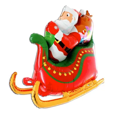 Folieballong Tomtesläde