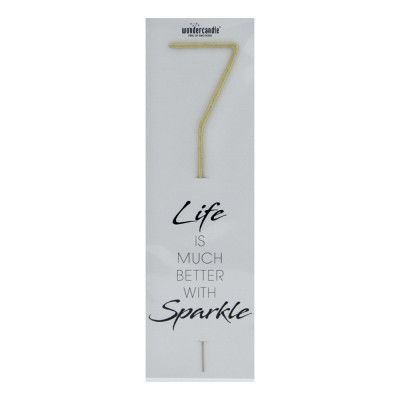 Gigantiskt Sifferbloss Guld - Siffra 7