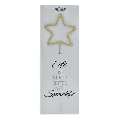 Gigantiskt Sifferbloss Guld - Stjärna