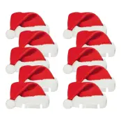 Glasmarkörer Tomteluvor - 10-pack