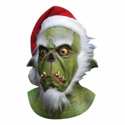 Green Santa Mask