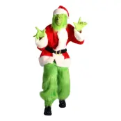 Grinchen Deluxe Maskeraddräkt - Medium