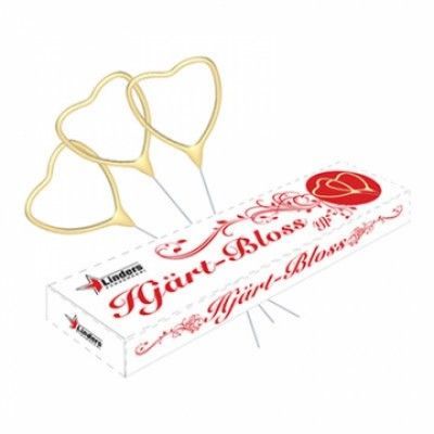 Hjärtformat Tomtebloss - 4-pack