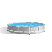 Intex Prism Rörpool 3,7m inkl filterpump