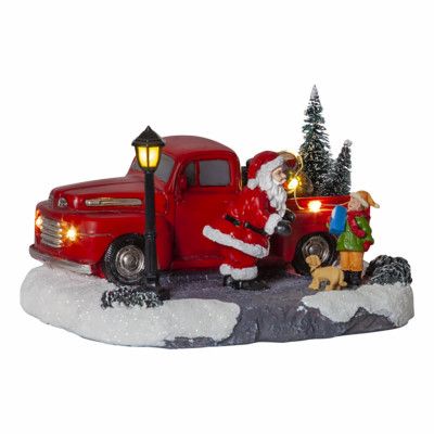 Juldekoration Tomtens Bil