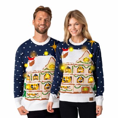 Julhus LED Jultröja - Large