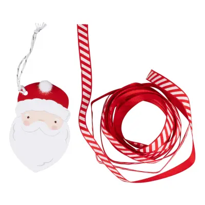 Julklappsetiketter Tomte Kit