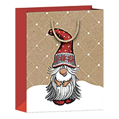 Julpåse med Tomte - 1-pack