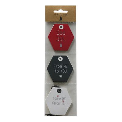 Jultaggar God Jul Present - 12-pack
