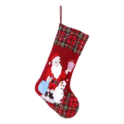 Jultomte Julstrumpa av Linne