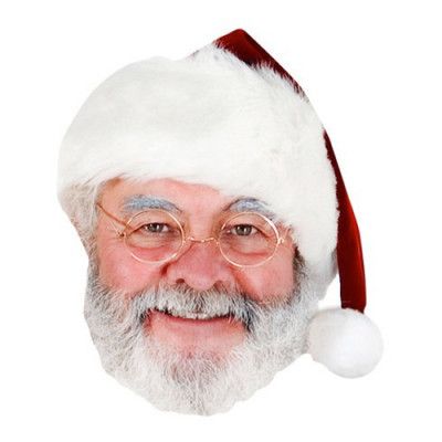 Jultomte Pappmask - 1-pack