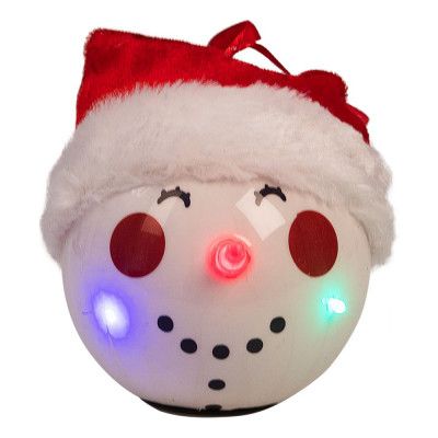 LED Julgranskula Snögubbe - 1-pack