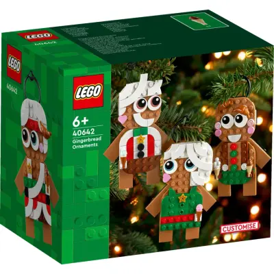 LEGO® Julpynt med pepparkakor 40642