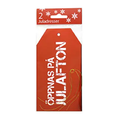 Manillamärken Öppnas på Julafton - 2-pack
