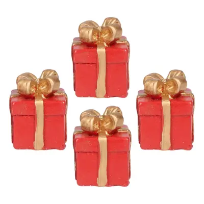 Minidekorationer Julklappar - 4-pack