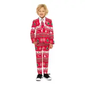 OppoSuits Boys Winter Wonderland Kostym - 92/98