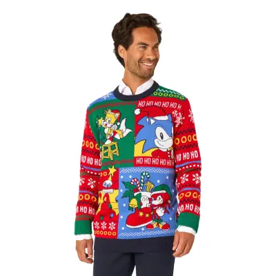 OppoSuits Sonic Jultröja - X-Small