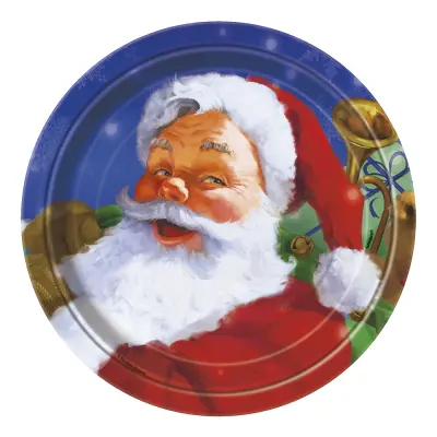 Pappersassietter Gammaldags Tomte - 8-pack