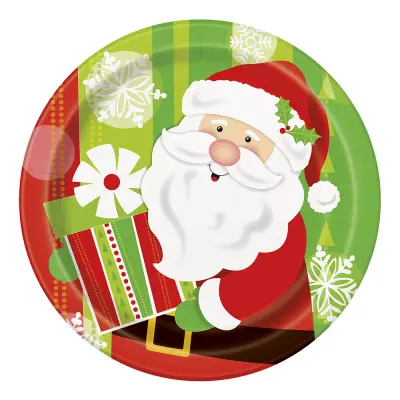 Papperstallrikar Glad Tomte - 8-pack