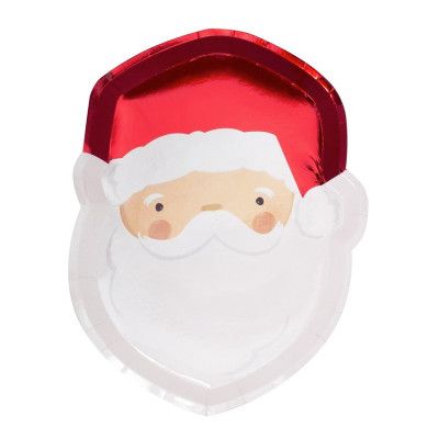 Papperstallrikar Tomte - 8-pack