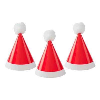 Partyhattar Tomteluvor Mini - 8-pack