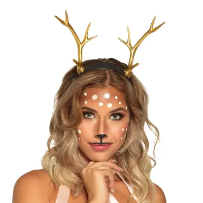 Diadem Ren Guld - One size