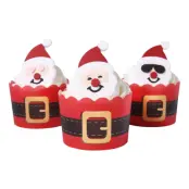 PME Sockerfigurer Tomtar Cupcake Kit