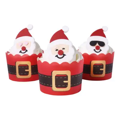 PME Sockerfigurer Tomtar Cupcake Kit