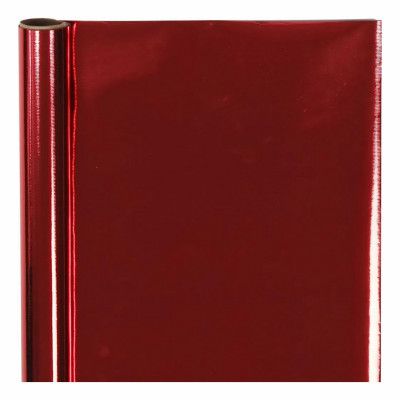 Presentpapper Metallic Röd