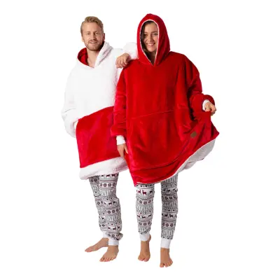 Röd Megahoodie - One size