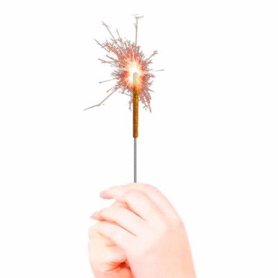 Roséguld Tomtebloss - 40-pack