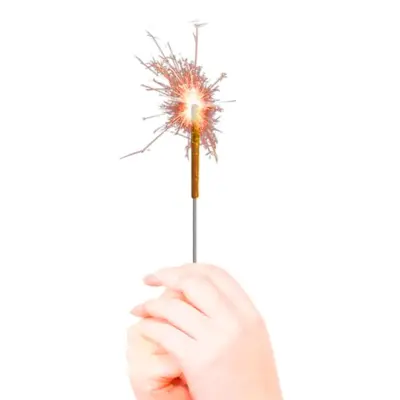 Roséguld Tomtebloss - 40-pack