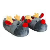 Rudolf med Röda Mulen Tofflor - One size