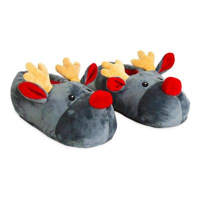 Rudolf med Röda Mulen Tofflor - One size