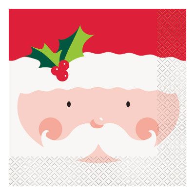 Servetter Jultomte - 16-pack