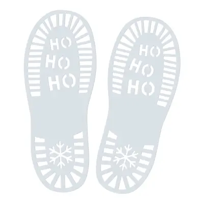 Stenciler Tomtens Fotspår