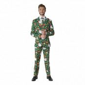 Suitmeister Santa Elves Grön Kostym - Large