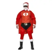 Supertomten Maskeraddräkt - Medium